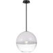 Sean Lavin Torian 1 Light 14 inch Aged Iron Pendant Ceiling Light