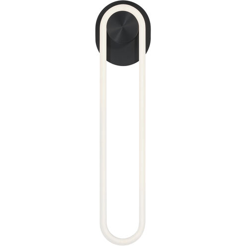 Swing 1 Light 24 inch Black Outdoor Wall Sconce