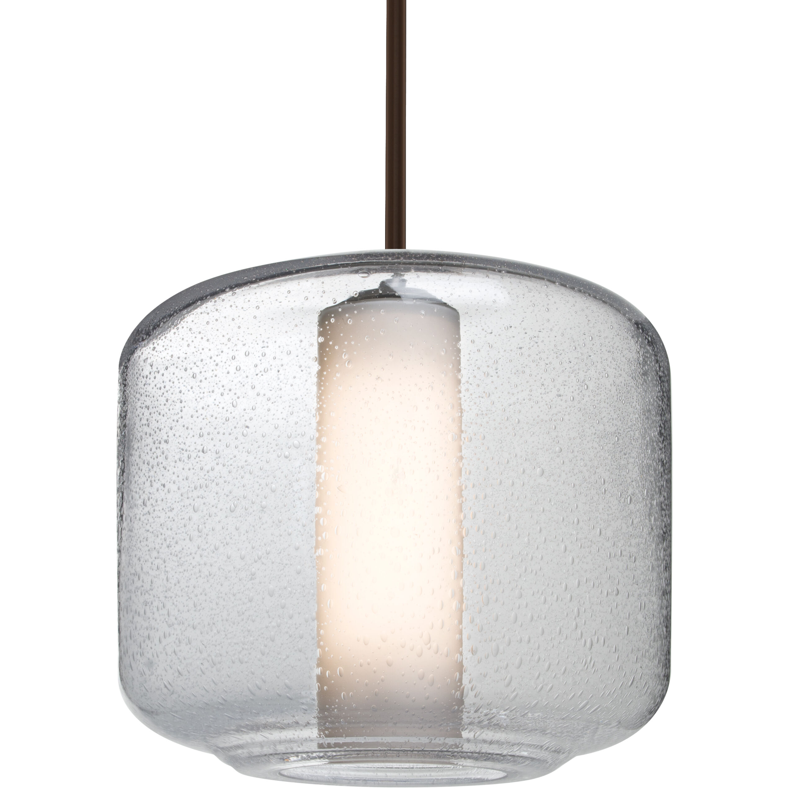 Niles 10 LED Bronze Stem Pendant Ceiling Light