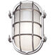 Mariner 1 Light 9.5 inch Chrome Outdoor Sconce