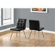 Plymouth Black Dining Chair, 2-Piece Set