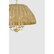 Arwen 4 Light 20 inch Aged Brass Chandelier Ceiling Light