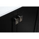 Irene 60 X 22 X 34 inch Black Vanity Sink Set