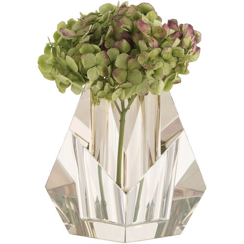Gemma 6.5 X 6.5 inch Vase in Champagne Crystal