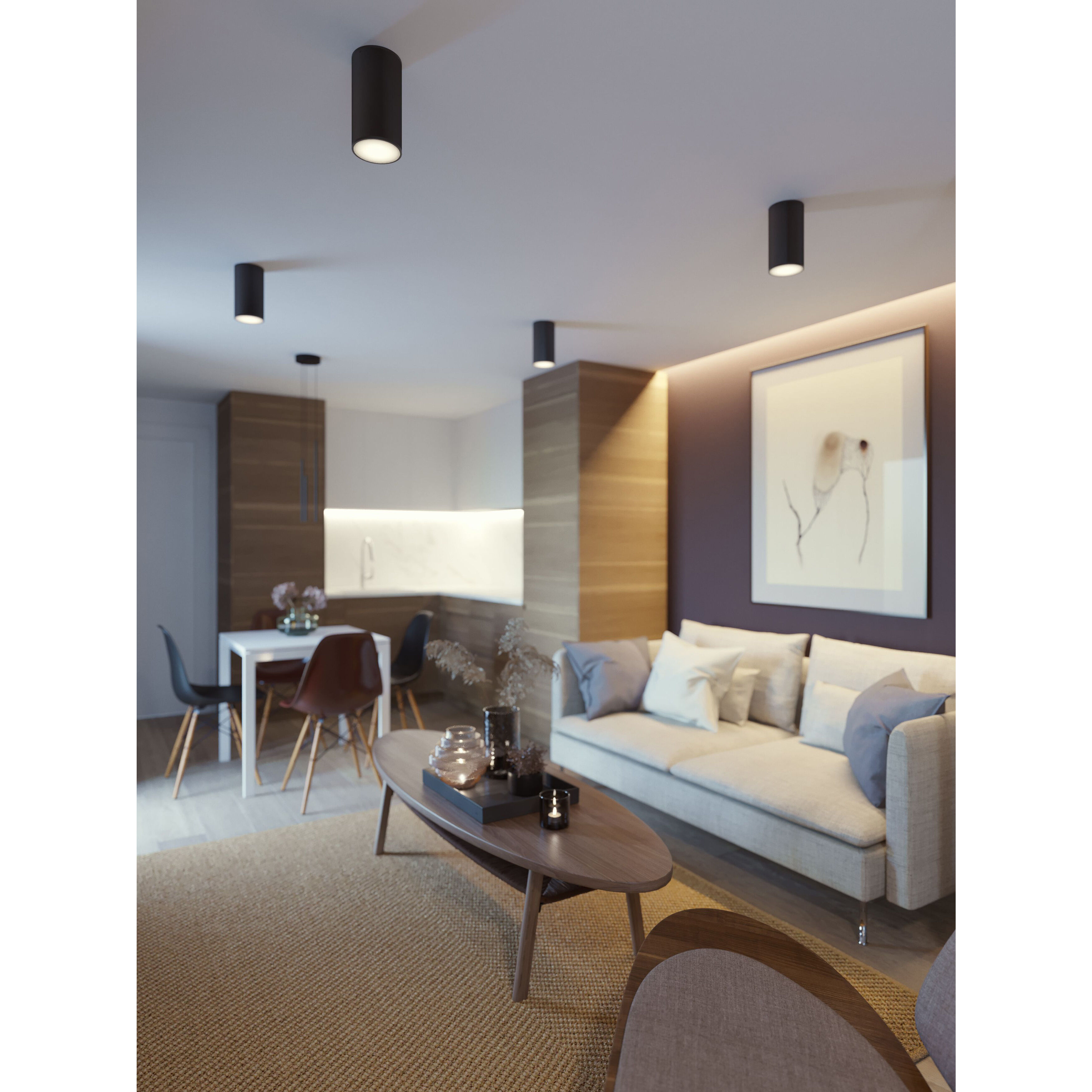 Everly semi flush mount on sale