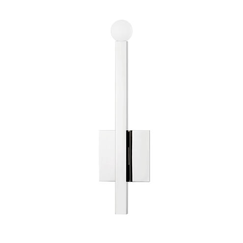 Dona LED 5 inch Polished Nickel ADA Wall Sconce Wall Light