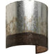 Cannery 1 Light 10 inch Ombre Galvanized Wall Sconce Wall Light
