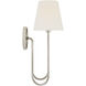 Chapman & Myers Polaris LED 15 inch Polished Nickel Double Sconce Wall Light