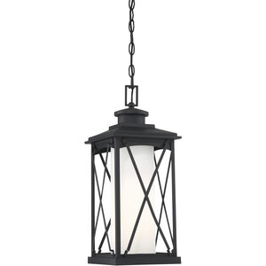 Lansdale 1 Light 9 inch Coal Outdoor Chain Hung Lantern, Great Outdoors