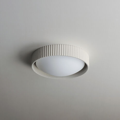 Souffle LED 10.5 inch Chaulk White Flush Mount Ceiling Light