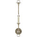 Nottaway 1 Light 4.5 inch Pyrite Bronze Wall Sconce Wall Light