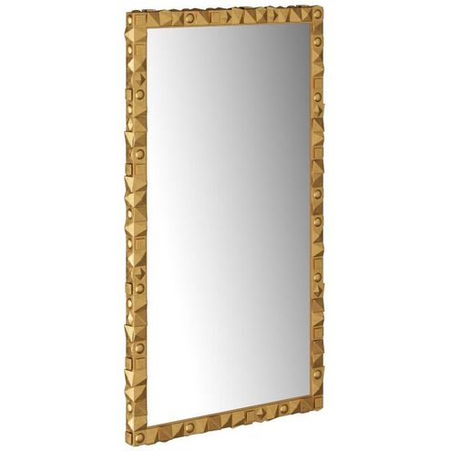 Empire Antique Brass Floor Mirror