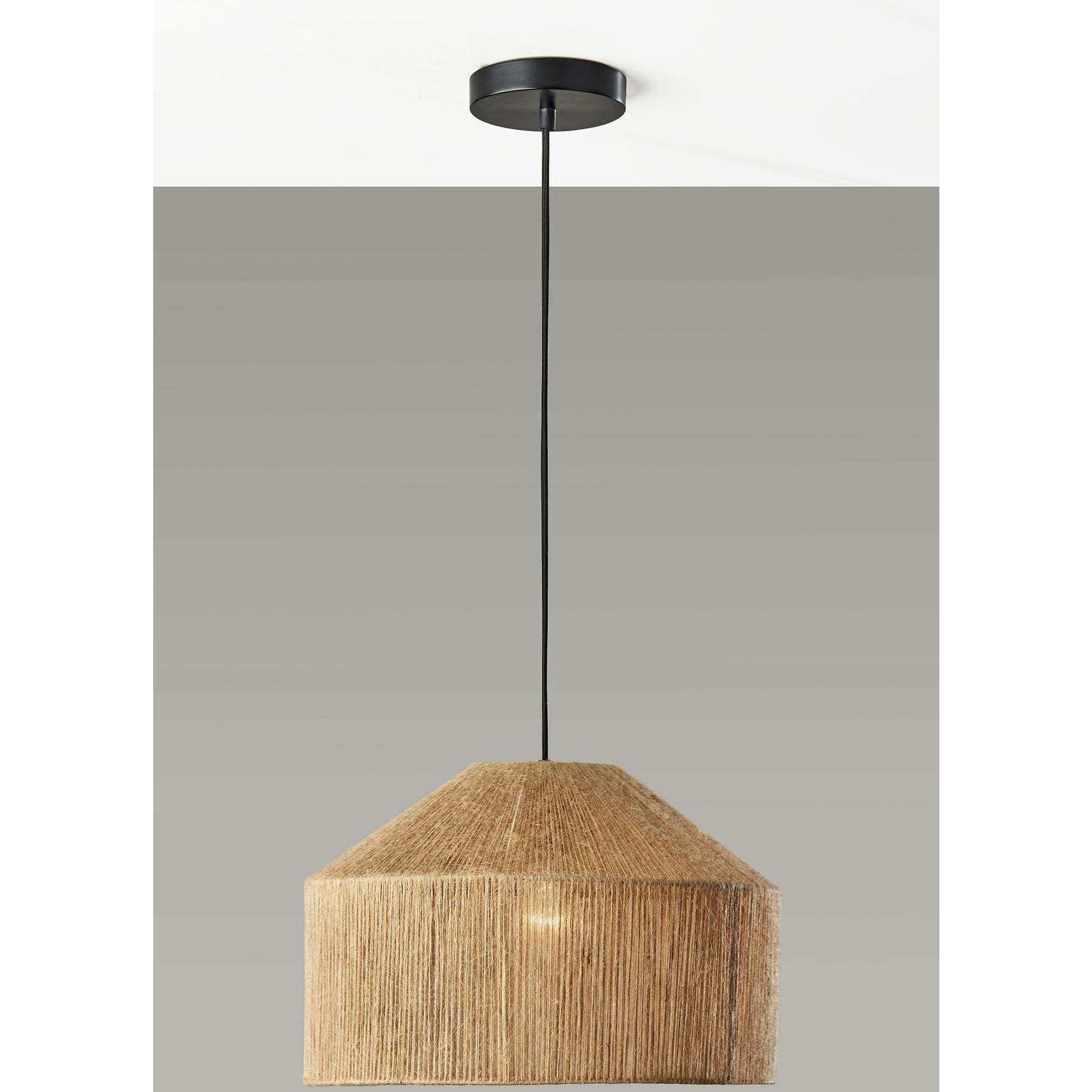 Amalfi 15 inch Black Pendant Ceiling Light