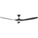 Maverick 70 inch Matte Black Ceiling Fan