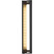 MOCO Strata LED 16 inch Black Outdoor Wall Mount Lantern