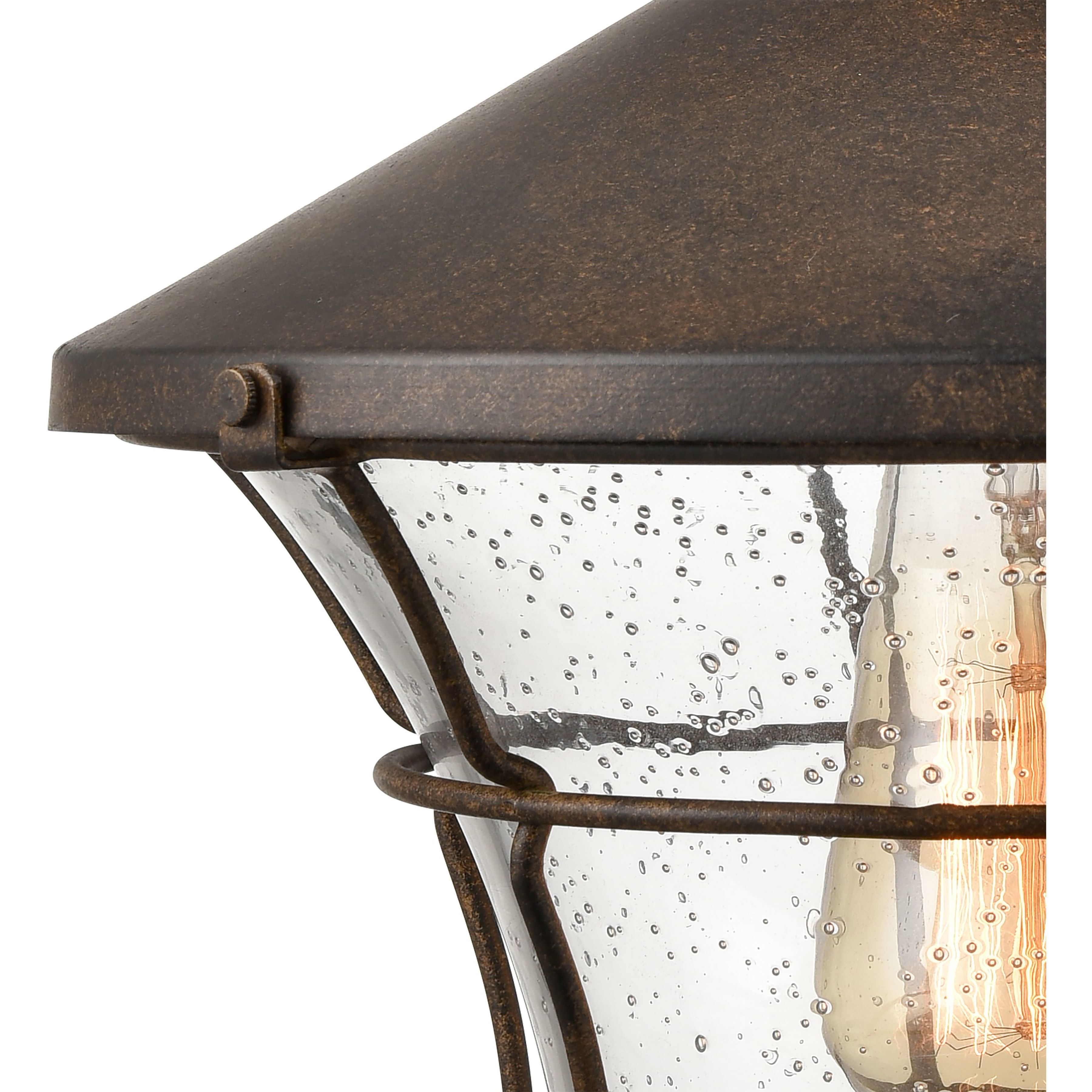 Gavin 1 Light 10 inch Hazelnut Bronze Outdoor Wall Sconce
