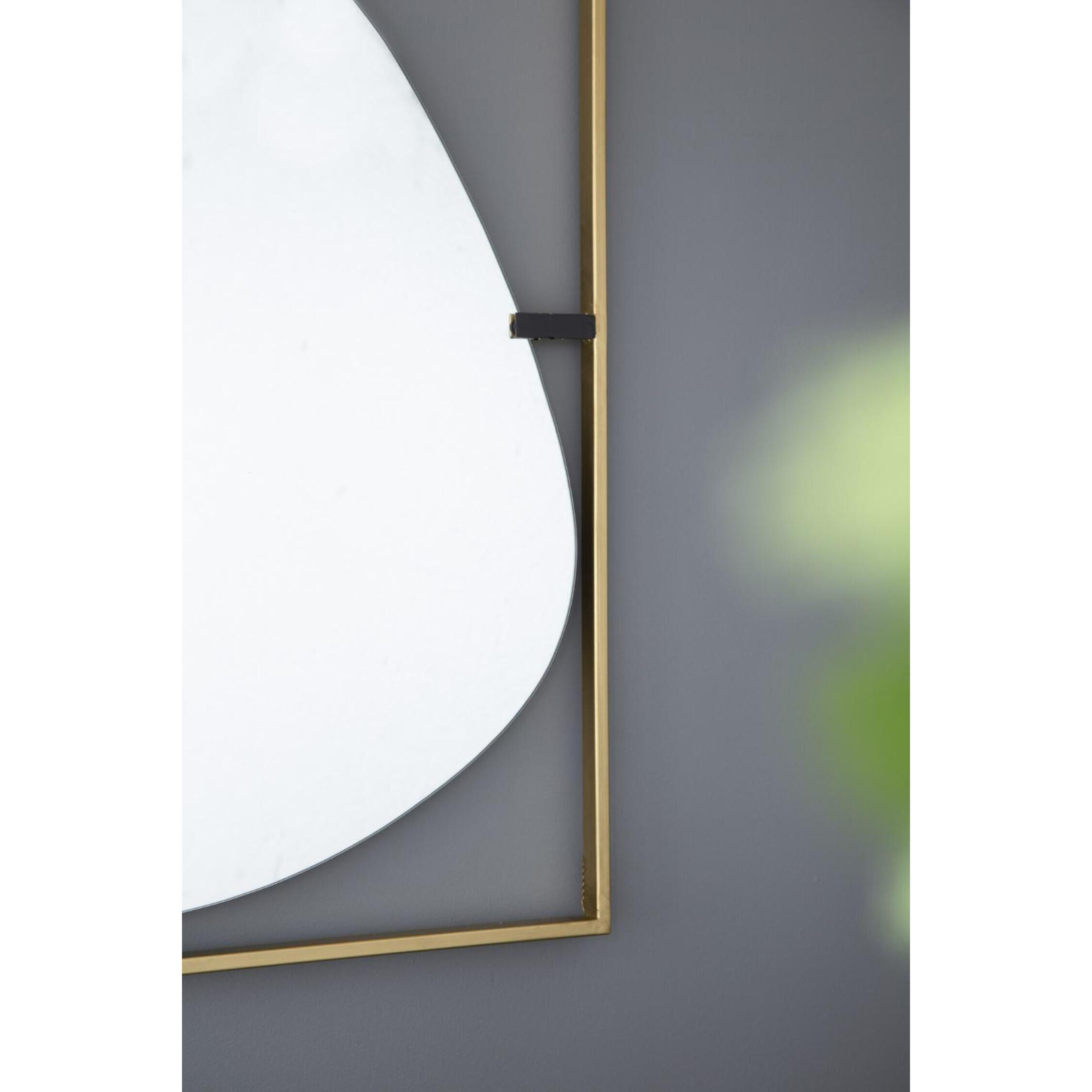 Poppy 40.2 X 29.9 inch Black/Gold Wall Mirror