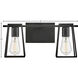 Filmore 16 inch Black Vanity Light Wall Light