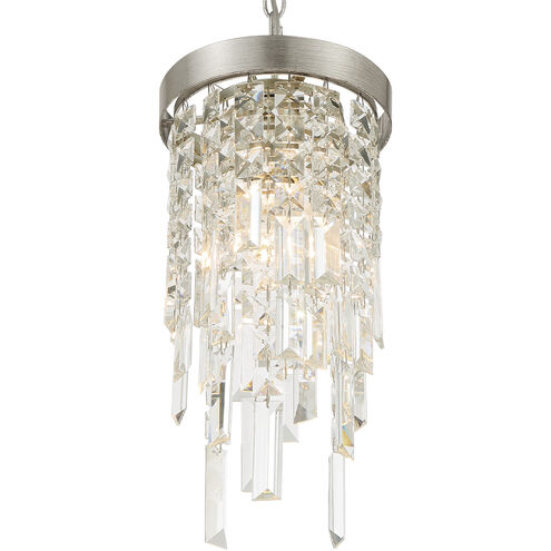 Winfield 1 Light 7 inch Antique Silver Mini Pendant Ceiling Light