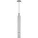 Mick De Giulio Sottile LED 3 inch Polished Stainless Steel Line-Voltage Pendant Ceiling Light