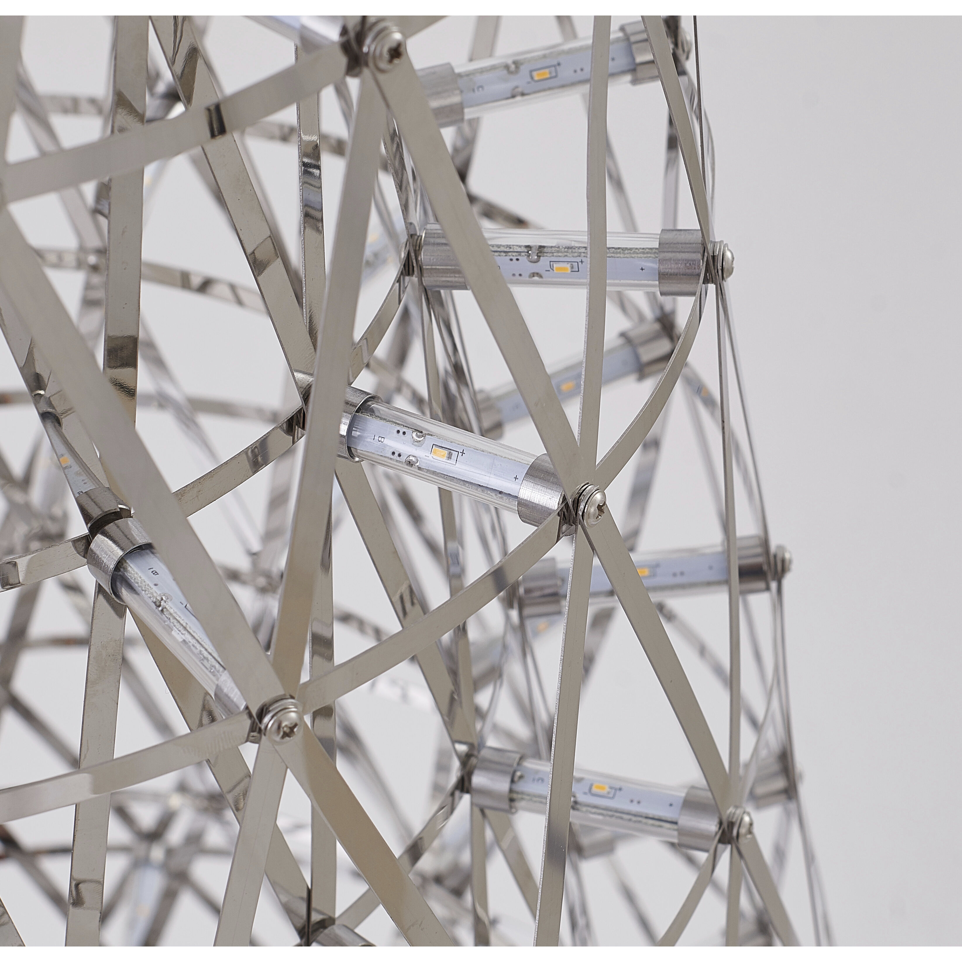 Canada 63 inch 0.30 watt Chrome Floor Lamp Portable Light