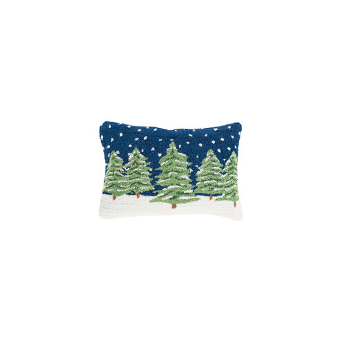 Winter 19 X 13 inch Navy/Grass Green/Dark Green/Ivory/Camel Pillow Kit