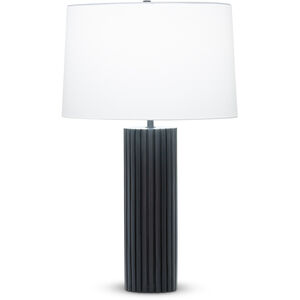 Bluth 26 inch 150.00 watt Black Matte Table Lamp Portable Light