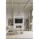 Titus 15 Light 62.5 inch Matte Black Chandelier Ceiling Light