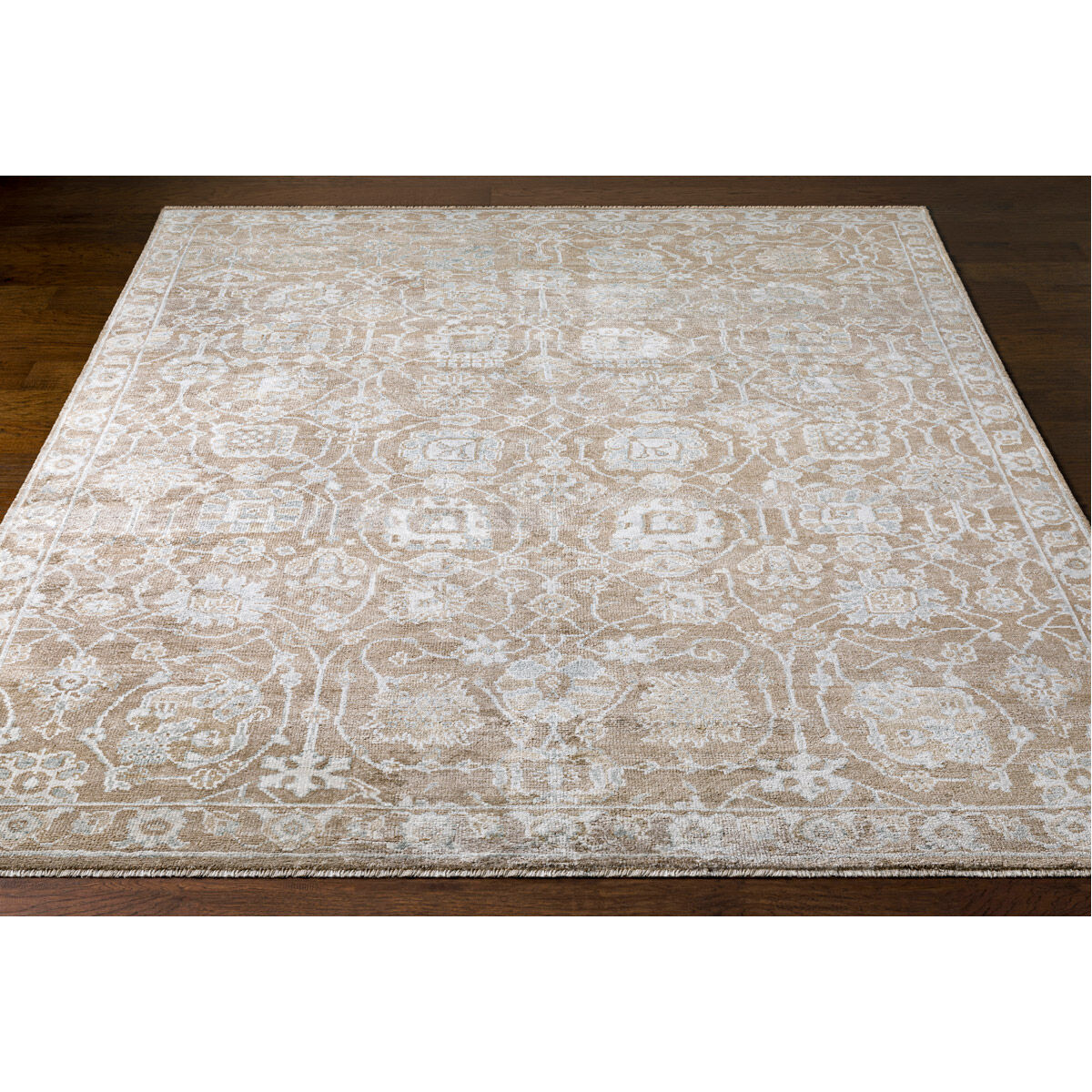 Royal 108 X 72 inch Taupe Rug in 6 X 9, Rectangle