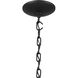 Homestead Opal 2 Light 12 inch Textured Black Pendant Ceiling Light, Opal