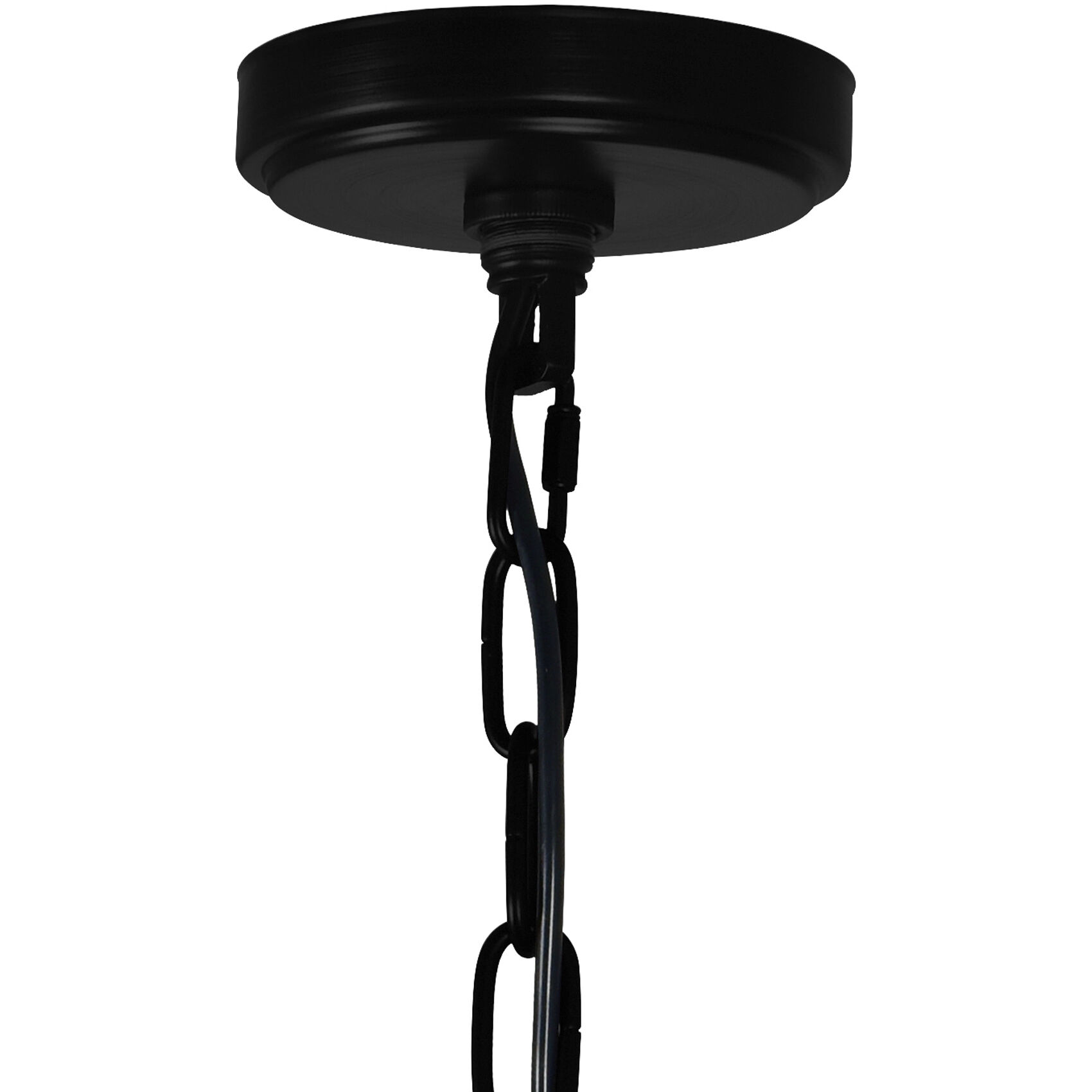 Amazon 4 Light 20 inch Black Up Pendant Ceiling Light