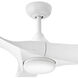 Swell Illuminated 72 inch Matte White Fan