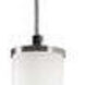 Caden 1 Light 5.1 inch Satin Nickel Pendant Ceiling Light