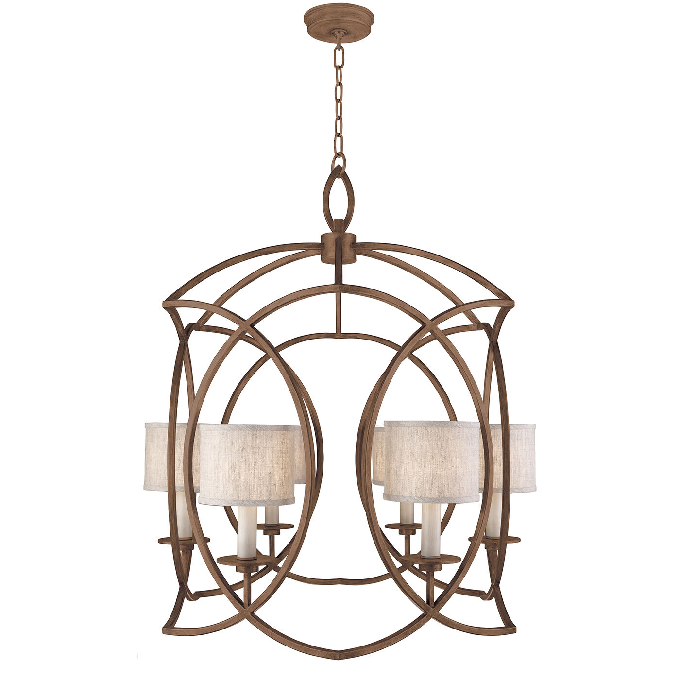 Cienfuegos 6 Light 30.5 inch Bronze Chandelier Ceiling Light