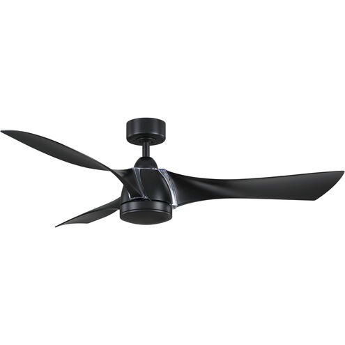 Klear 56 inch Black Indoor/Outdoor Ceiling Fan