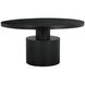 Marlow 59 X 59 inch Matte Black Dining Table