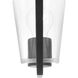 Vertex 5 Light 22.5 inch Matte Black Chandelier Ceiling Light