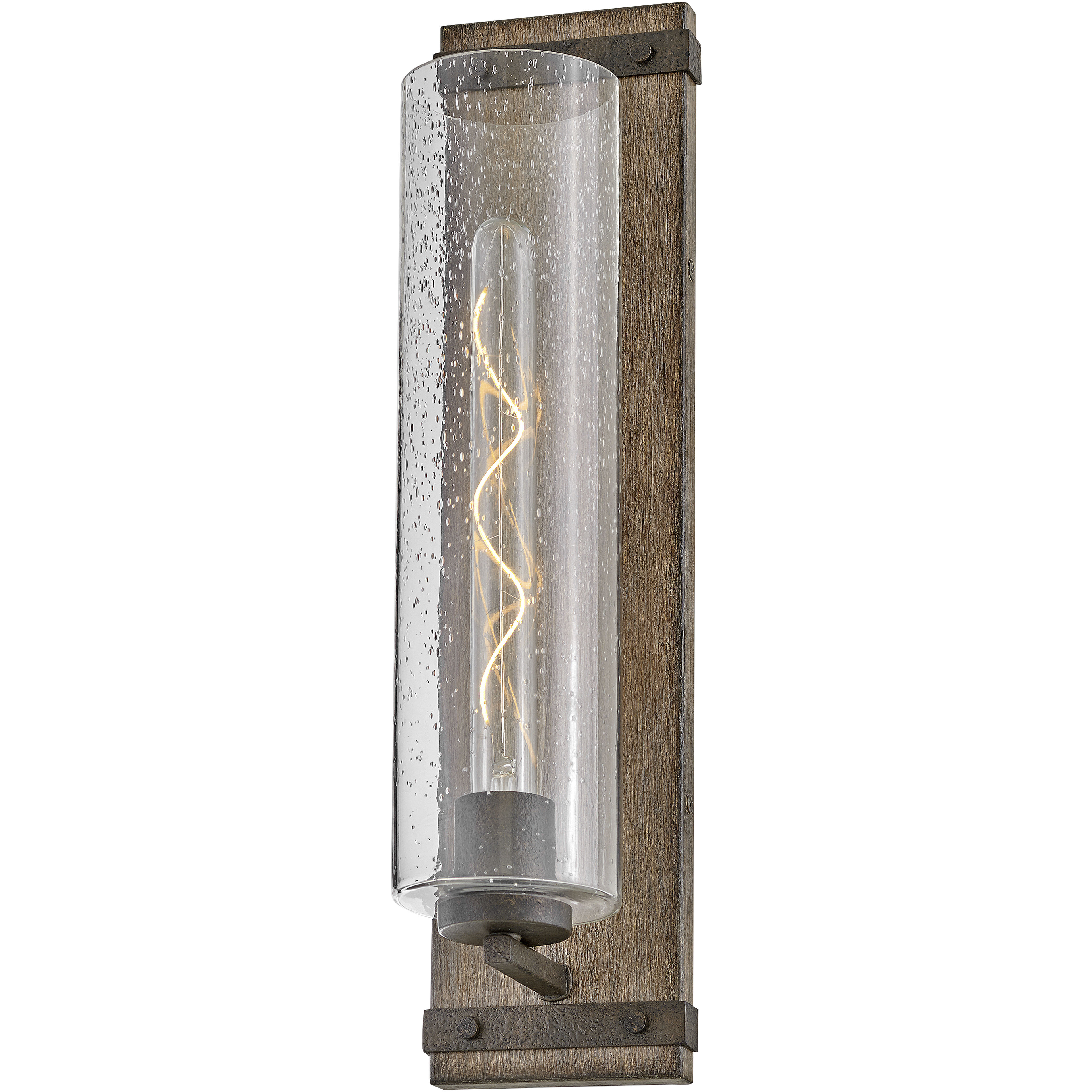 Sawyer LED 6 inch Sequoia with Iron Rust Vanity Light Wall Light