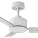 Indy 72 inch Matte White Fan
