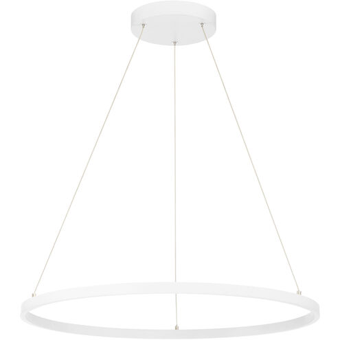 Anello LED 16 inch Matte White Pendant Ceiling Light