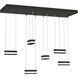 Art + Alchemy Stacks LED 9.4 inch Oil Rubbed Bronze Pendant Ceiling Light