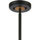 Woodbridge 5 Light 22 inch Matte Black Chandelier Ceiling Light