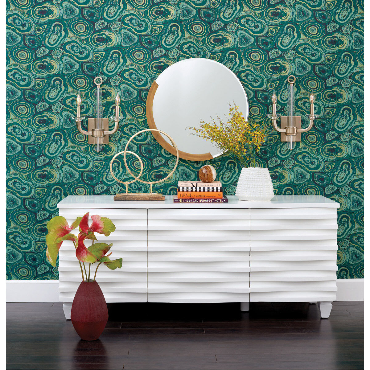 Ascher 1 Light 4.75 inch Brushed Caramel Sconce Wall Light