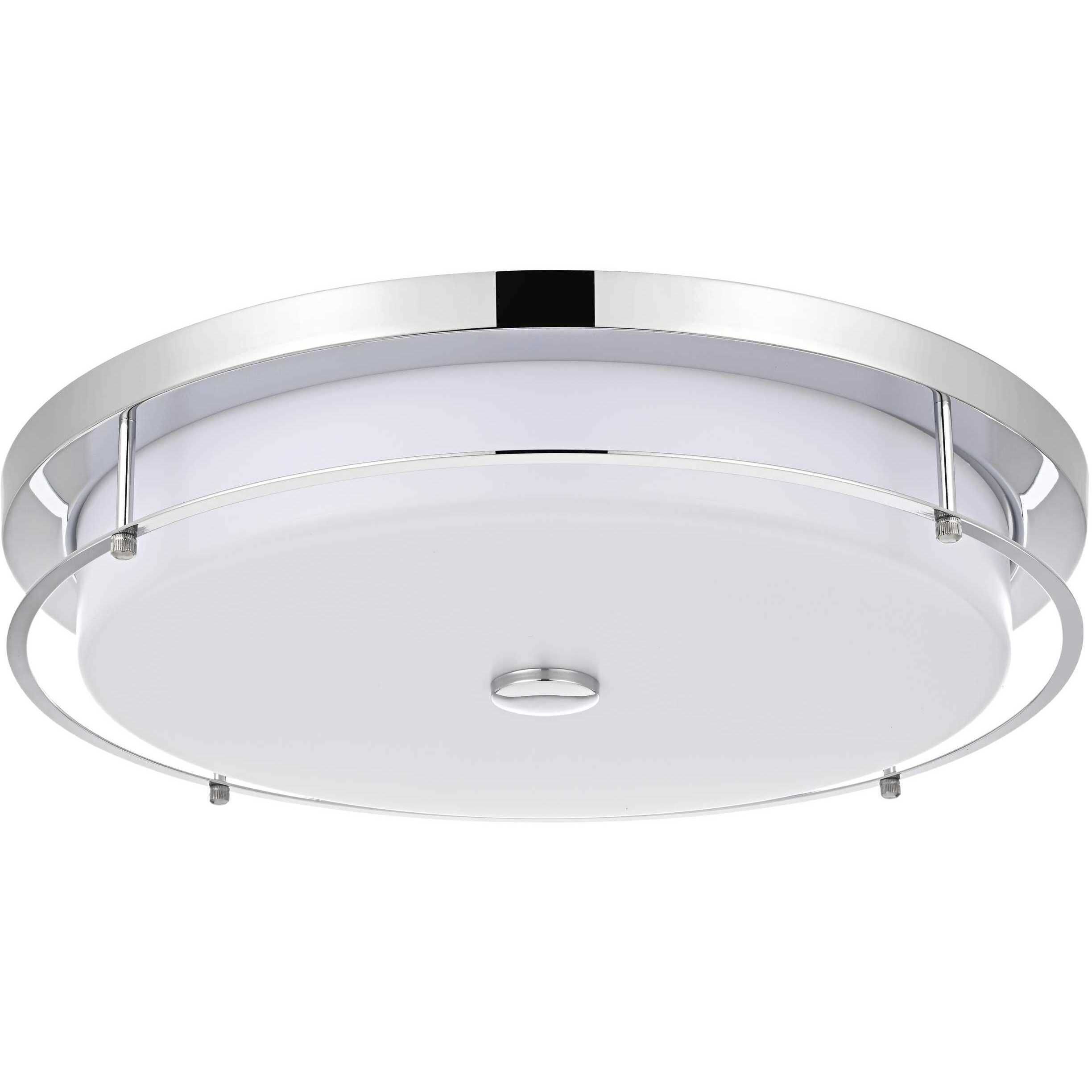 Kolson 1 Light 20 inch Chrome Flush Mount Ceiling Light