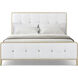 Judith Leiber Couture Martini US King Bed, Wooden, Upholstered