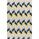 Talitha 132 X 96 inch Lime, Navy, Pale Pink, Ice Blue Rug