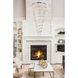 Sydney 42 Light 36.5 inch Polished Nickel Chandelier Ceiling Light
