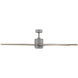 Renegade 52 inch Graphite Weathered Wood with Weathered Wood Blades Downrod Ceiling Fan in 3000K, Smart Ceiling Fan