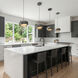Axis LED 7.75 inch Graphite Pendant Ceiling Light