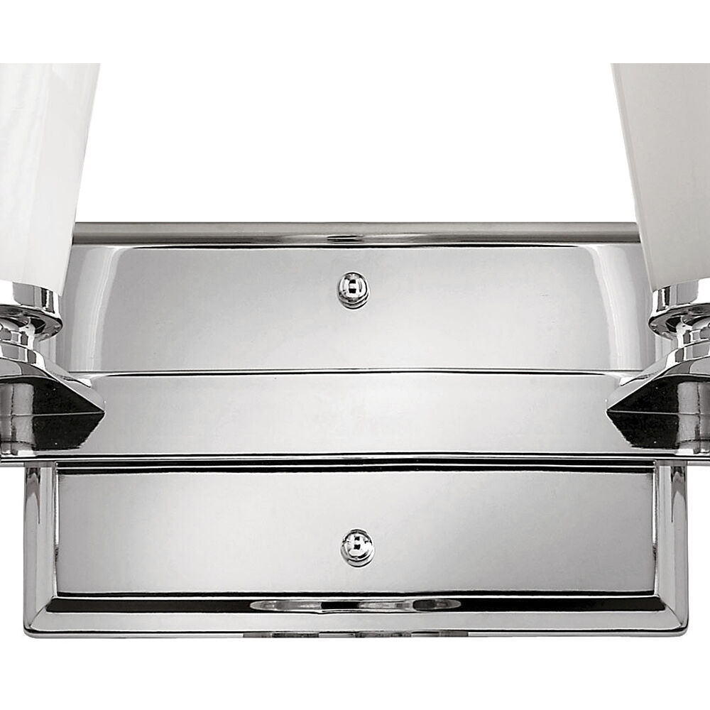 Avon 2 Light 14.5 inch Chrome Vanity Light Wall Light in White